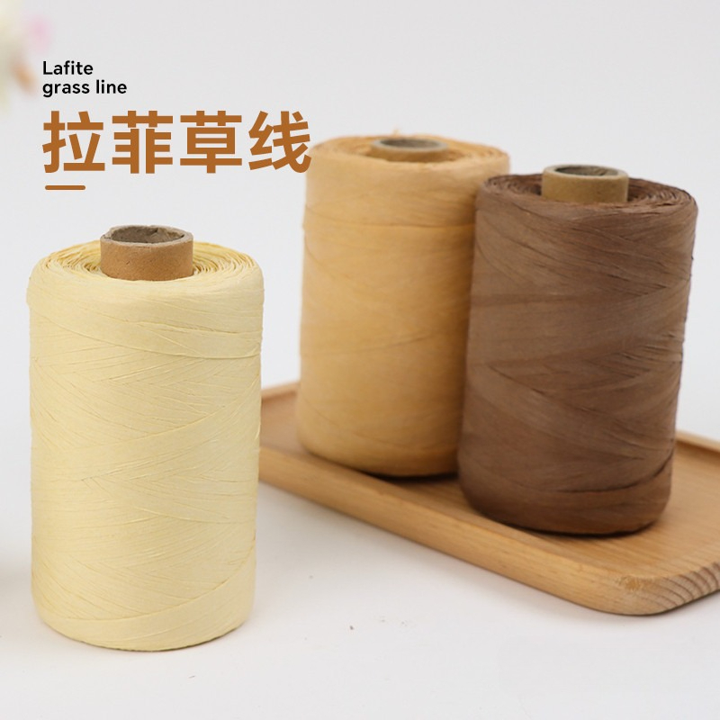 300m/150m Natural Paper Raffia - đánh giá và giá Crochet Bag Raffia