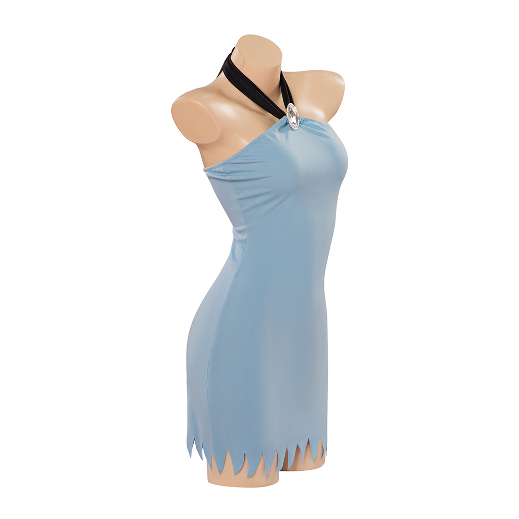 Betty Rubble Cosplay Costume H - đánh giá và giá Maxi Dress Halter