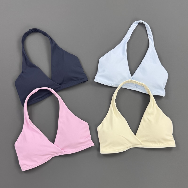 Gym Top Women Halter Neck Spor - đánh giá và giá Crop Top Crochet